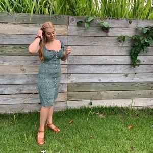 Reformation inspired summer dress